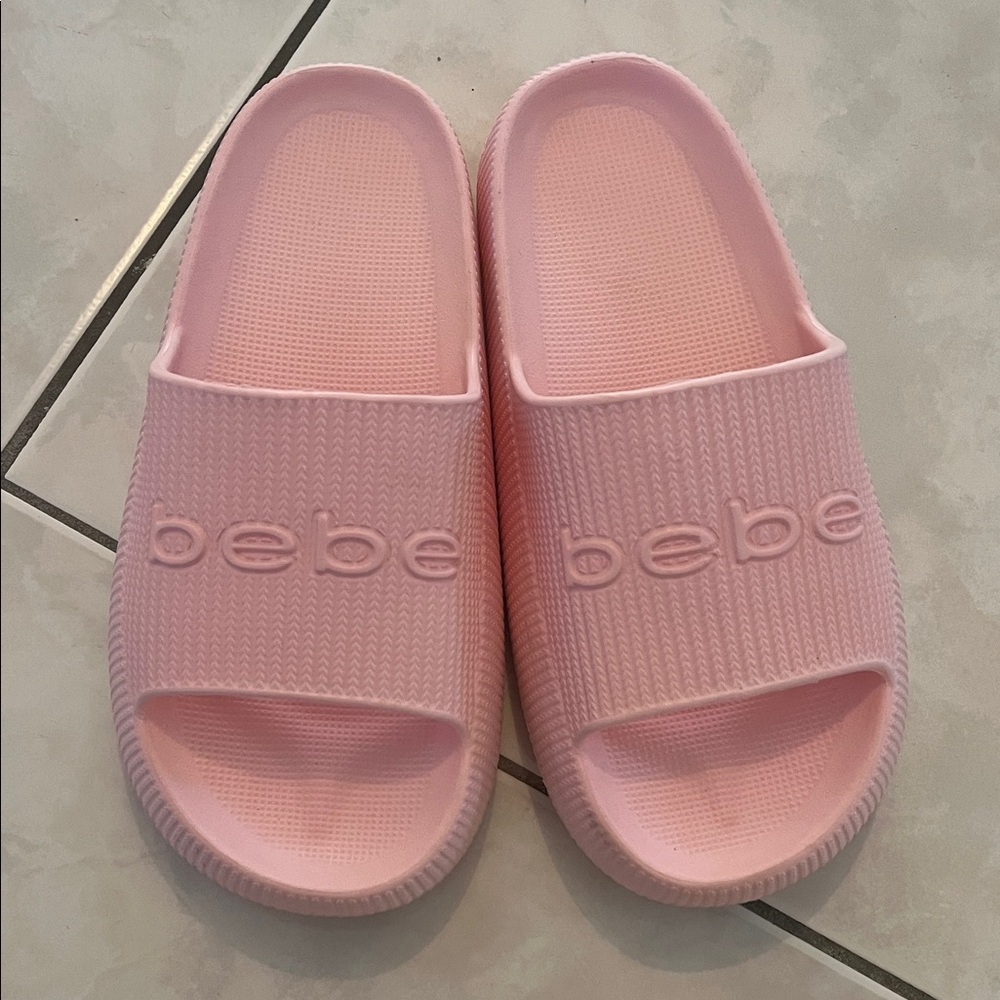 Bebe Blush Slide Sandals